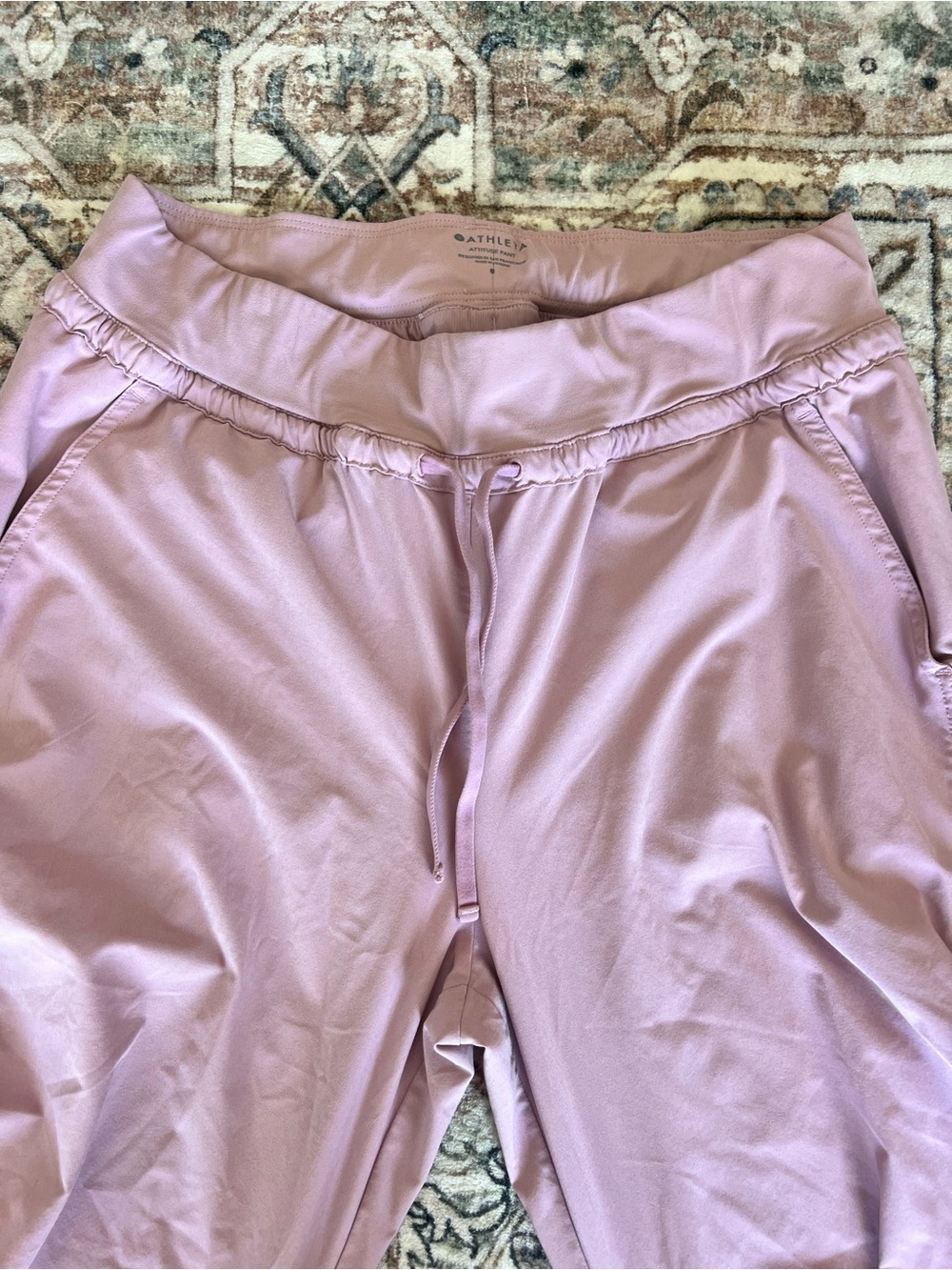 Athleta Attitude Jogger Pant Pink Size 8 - Picture 5 of 10